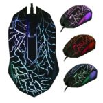 COMPUTERUSB 3200DPI USB Wired Game Mouse 3D LED Optical 3 Buttons Pro Gamer Computer Mice For Desktop PC Laptop Adjustable Gaming Mouse