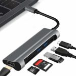 COMPUTERUSB ICFPWR USB C HUB Adapter Docking for Marbook Air Laptop