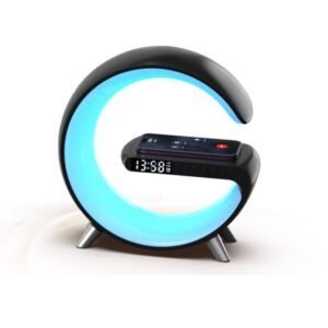 N69-Multifunction-15W-Fast-charging-Qi-Wireless-charger-with-clock-Night-light-lamp-and-Speaker,Shenzhen Youyuan Technology Co Ltd