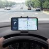 Portable Car Mobile Phone Holder GPS Navigation Phone Holder For iPhone Xiaomi Samsung OPPO Realme Universal Mobile Phone Holder #CU05240939 - Image 2