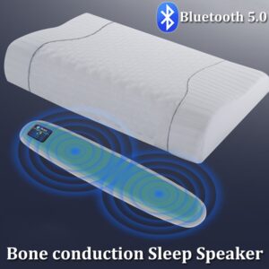 Bone Conduction Bluetooth Speaker Wireless Stereo Soundbar Portable Under Pillow Music Box Improve Sleep For TikTok Facebook