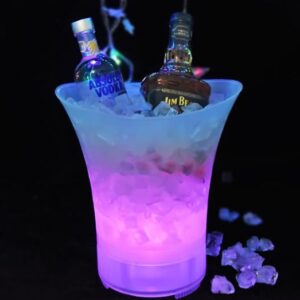 Bluetooth Speaker LED ICE Bucket Speaker Bar Party Decoration Champagne Dom