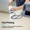 1.2m USB To DB25 Female Port Printer Cable Converter LPT Cable 25 Pin Laptop PC To Printer Connecting Wire Compatible System - Image 2