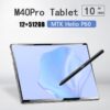 Tablet M40 Pro 10 INCH Tablete 12GB RAM 512GB ROM Tablet Android 10 MTK Helio P60 Tablets 10 Core Dual 4G 8800mAh Wifi GPS