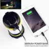 Camp Lamp LED Camping Light USB Rechargeable Flashlight Dimmable Spotlight Work Light Waterproof Searchlight Emergency Torch - Image 6