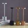 Cordless Rechargeable Gold LED NIGHT LIGHT Table Lamp Modern Bedside Type-C Desk Lamp ROOM DECOR Atmosphere Simple Table Lamp - Image 4