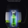 ZK20 Multi-function LED USB Rechargeable Camping Light/ Lamp Outdoor Hiking Home 3 in1 Flashlight Table Desk Lamp Power Bank - Image 3