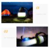 ZK20 Multi-function LED USB Rechargeable Camping Light/ Lamp Outdoor Hiking Home 3 in1 Flashlight Table Desk Lamp Power Bank - Image 5