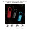 Smart Fingerprint Padlock Touch Fingerprint Door Lock USB Keyless Anti Theft Security Lock for Handbag Home Cabinet Case Lock - Image 5