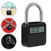 Smart Time Lock LCD Display Time Lock Multifunction Travel Electronic Timer, Waterproof USB Rechargeable Temporary Timer Padlock - Image 3