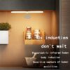 L09 LED Human Body Induction Smart Home Wireless Magnetic Night Light Strip Rechargeable Kitchen Wardrobe Cabinet Table Cupboard - Image 2
