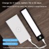 Smart Ultra-Thin Wireless Led Human Body Induction Light Rechargeable Magnetic Strip Cabinet Wardrobe Wine Cabinet Light Bar - Image 4