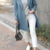 Solid White Jeans Women Straight Leg Fashion Cozy Soft y2k Streetwear Boyfriend Denim pants white Jeans for Women clothing 2022 - Image 2