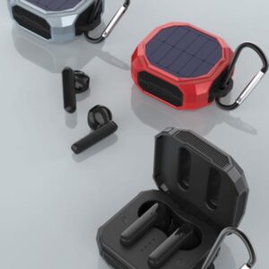 Solar Power TWS Earbuds Truely Wireless Earphones