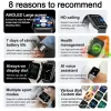 2023 HK9 Ultra Smartwatch Mens Women AMOLED HD Screen Heart Rate Blood Pressure NFC Bluetooth Call Smart Watch For Apple Huawei - Image 3