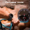 2023 Military Outdoor Smart Watch 2.0 inch 650 mAh Large Battery Watch GPS Motion Track Compass Bluetooth Call Smartwatch Men - Image 2
