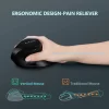 Bluetooth Vertical Wireless Mouse for Tablet Laptop Notebok Rechargeable USB Wireless Mouse Ergonomics Right Hand - Image 2