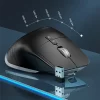 Wireless Mouse Bluetooth 2.4G Tri-mode Mouse Mute Mice Ergonomic Gaming Mouse USB-C Rechargeable 5 DPI For Laptop PC Notebook - Image 4