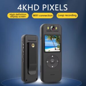 4K HD Camera Video Record Camcorder Outdoor Sports DV Riding Infrared Night Vision Law Enforcement Recorder Wifi Hotspot CS09