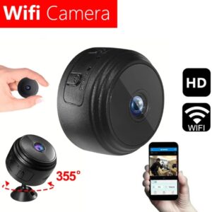 WiFi Camera, Hidden Camera, Spy Camera, Wireless Camera, Mini Camera, Micro Camera,A9 Camera HD Wireless Network WIFI Home Camera 1080p Outdoor Sports Night Vision Infrared Camera